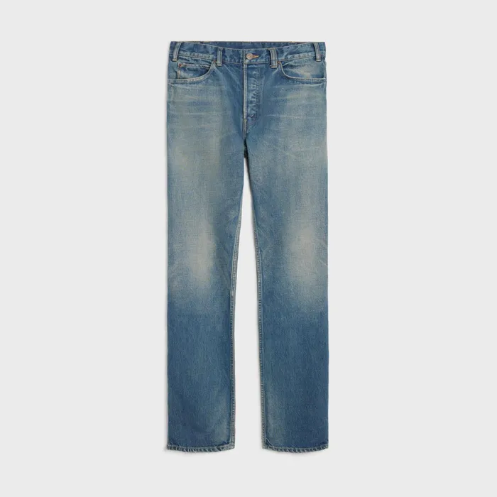 Kurt Jeans In Trail Wash Denim Trail Wash Men CELINE PANTS AND SHORTS