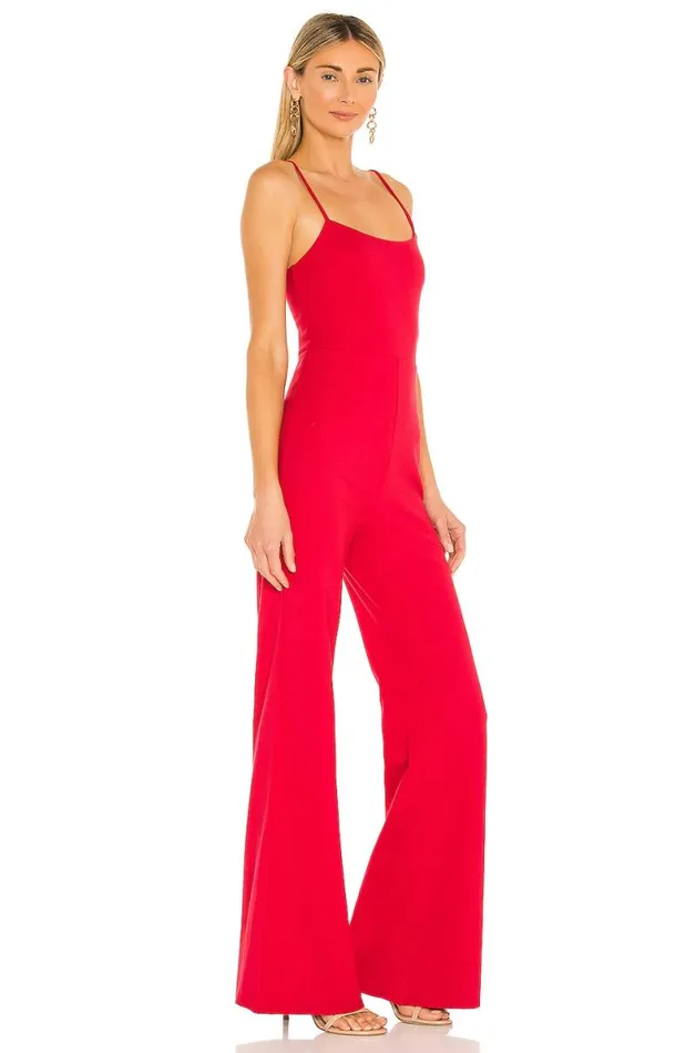 Lavinia Jumpsuit Cherry Red Women Lovers and Friends Jumpsuits