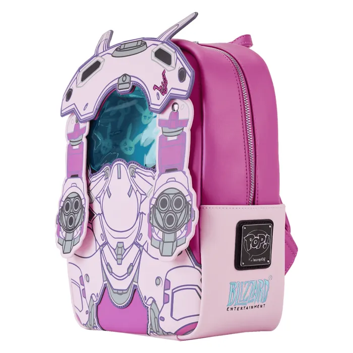 Limited Edition Overwatch DVa Pop and Bag Bundle Unisex Loungefly Backpacks
