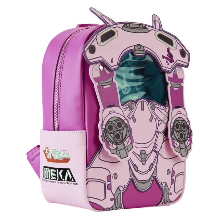Limited Edition Overwatch DVa Pop and Bag Bundle Unisex Loungefly Backpacks