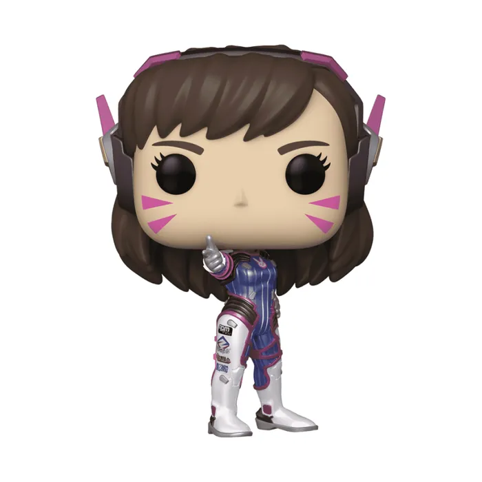 Limited Edition Overwatch DVa Pop and Bag Bundle Unisex Loungefly Backpacks