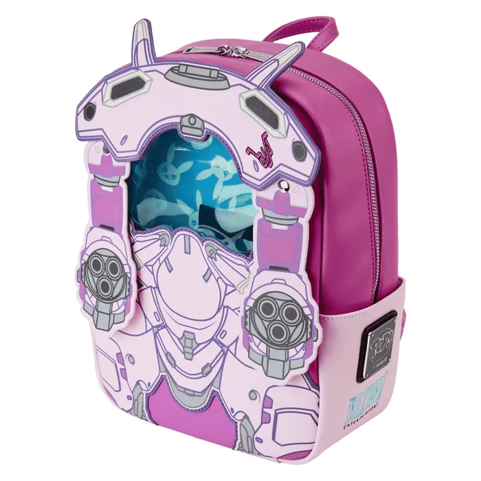 Limited Edition Overwatch DVa Pop and Bag Bundle Unisex Loungefly Backpacks