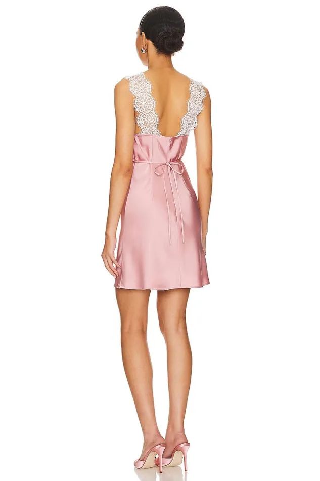 Lovers And Friend Taylor Mini Dess Baby Pink Women Lovers and Friends Dresses