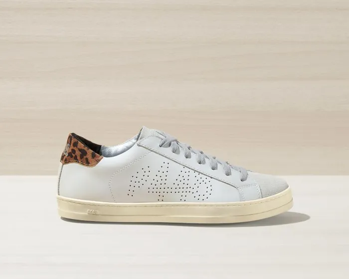 Low Tops Womens P448 John WhiteLeopard