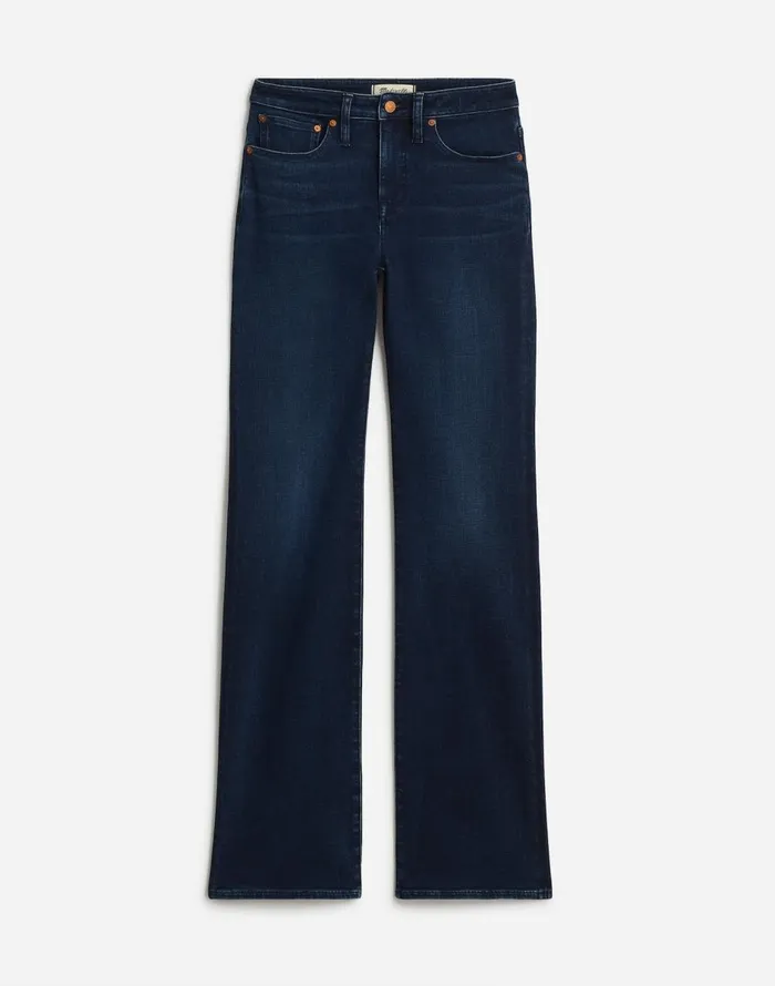 Madewell Curvy Kick Out FullLength Jeans In Kingston Wash Kingston Wash Women Jeans