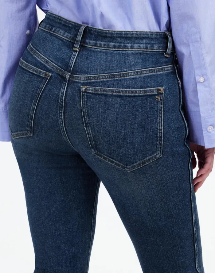 Madewell Curvy Stovepipe Jeans Deming Wash Women Jeans