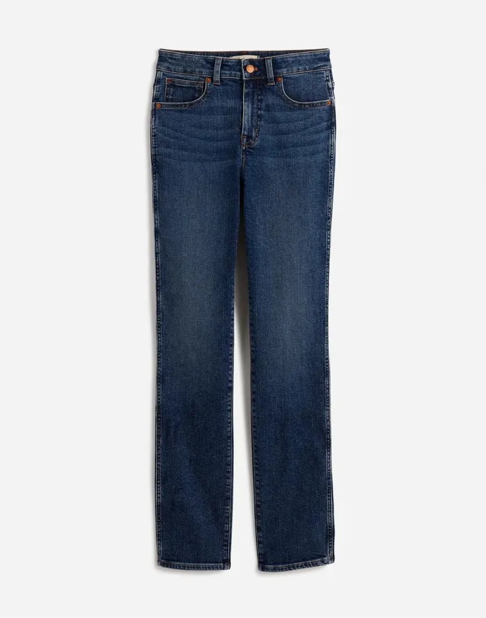 Madewell Curvy Stovepipe Jeans Deming Wash Women Jeans
