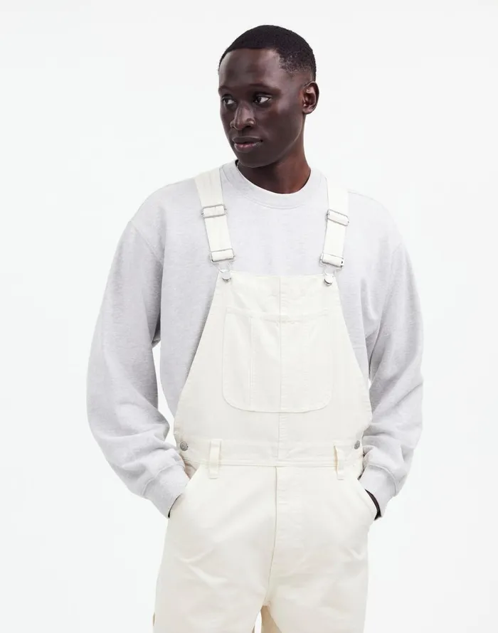 Madewell GarmentDyed Canvas Overalls Vintage Canvas Men Jeans