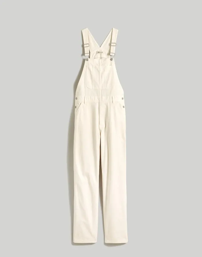 Madewell GarmentDyed Canvas Overalls Vintage Canvas Men Jeans