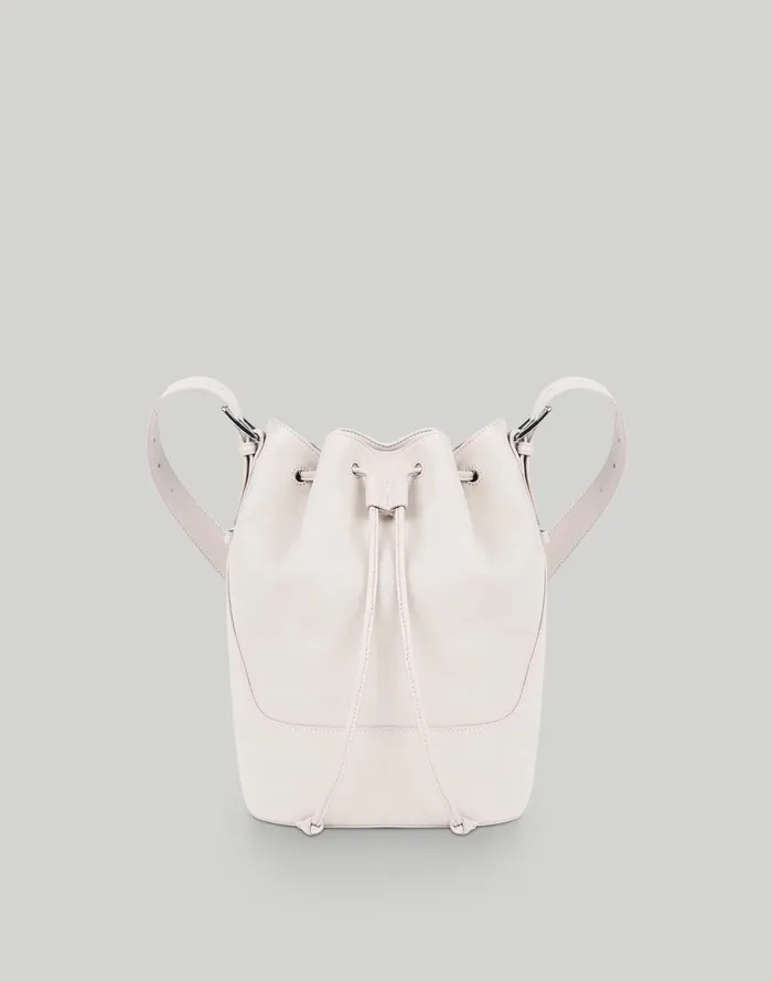 Madewell Hyer Goods Cinch Bucket Bag Cream Women Bags