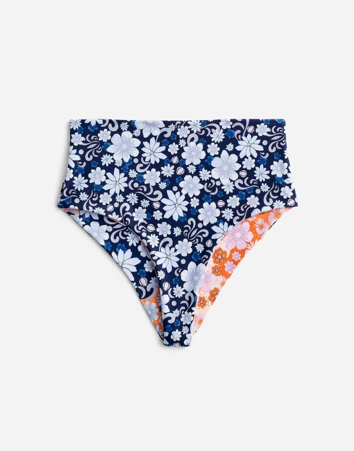 Madewell Madewell X Agua Bendita Alicia Reversible Bikini Bottom Multi Women Swim