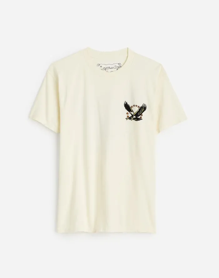 Madewell One Of These Days Screaming Eagle Graphic Tee Bone Men Tees
