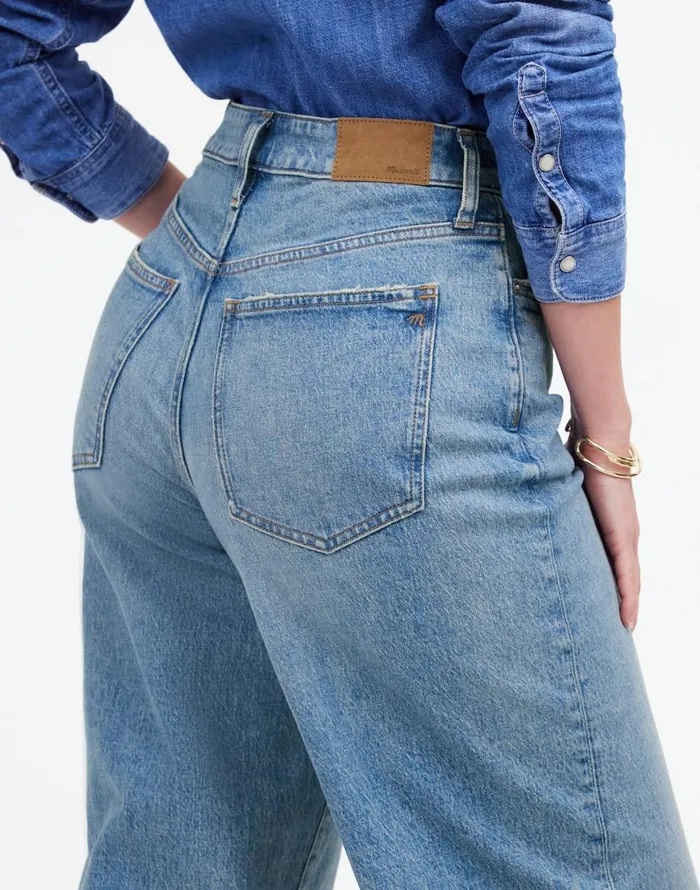 Madewell The Curvy Perfect Vintage WideLeg Jean Enmore Wash Women Jeans