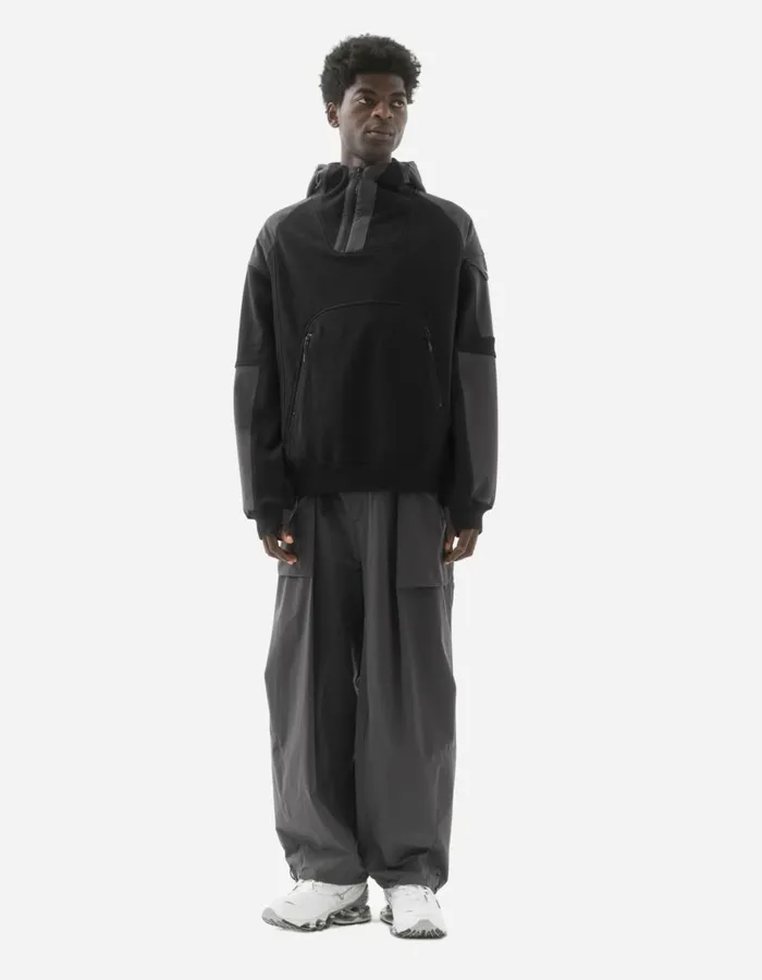 Maharishi Cargo Pants 6041 Recycled Pleated Track Pants Charcoal 8211 Men