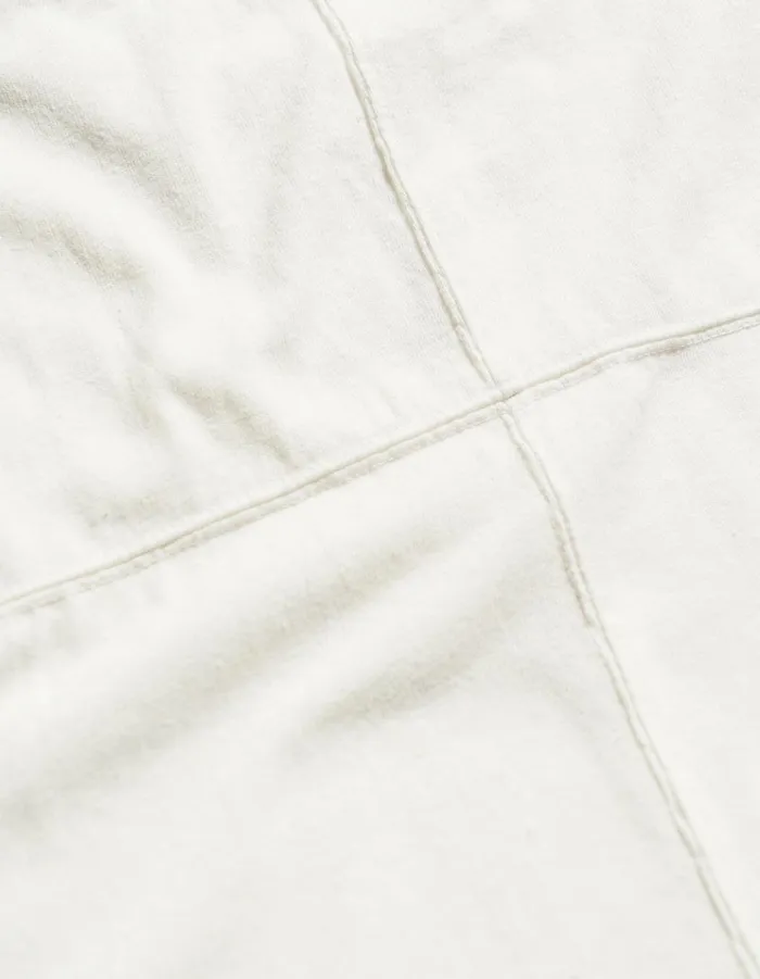 Maharishi Short Sleeve TShirts 5234 Hemp Cross Oversized TShirt White 8211 Men