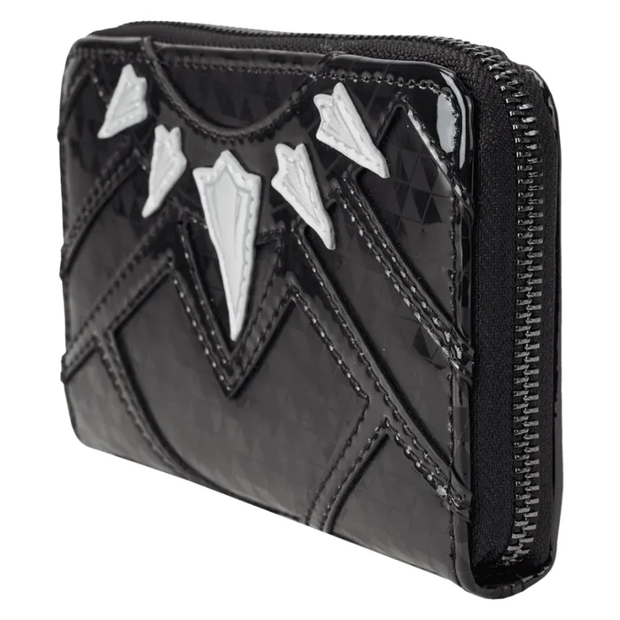 Marvel Metallic Black Panther Cosplay Zip Around Wallet Unisex Loungefly Bags and Wallets Marvel Metallic Black Panther Cosplay Zip Around Wallet Unisex Loungefly Bags and Wallets