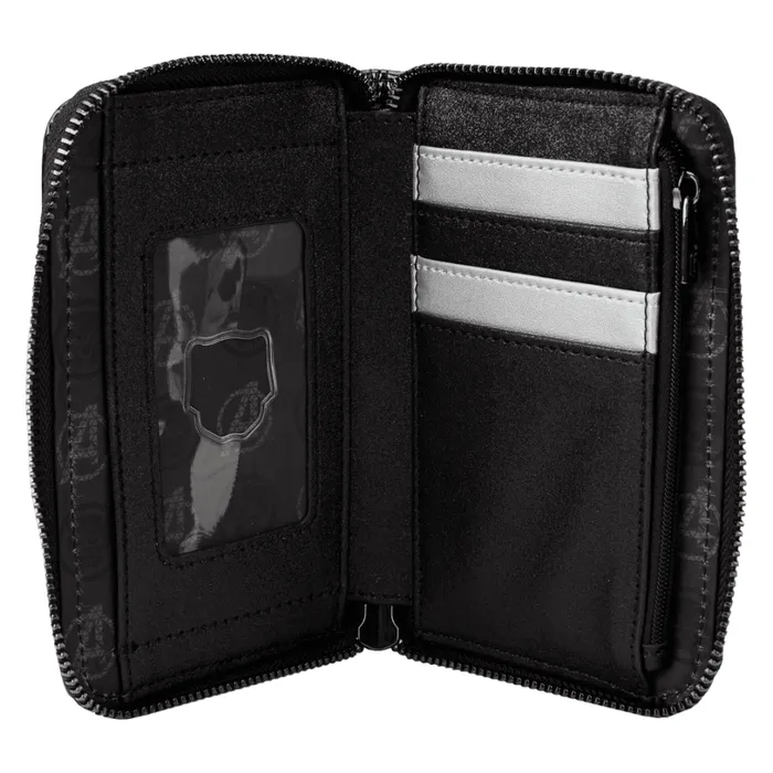 Marvel Metallic Black Panther Cosplay Zip Around Wallet Unisex Loungefly Bags and Wallets Marvel Metallic Black Panther Cosplay Zip Around Wallet Unisex Loungefly Bags and Wallets