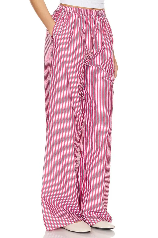 Maxy Pant Red and White Women Lovers and Friends Pants
