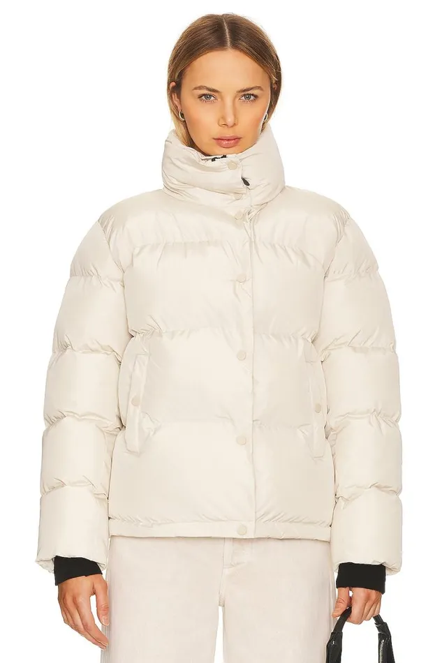 Maya Puffer Jacket Cream Women Lovers and Friends Jackets and Coats