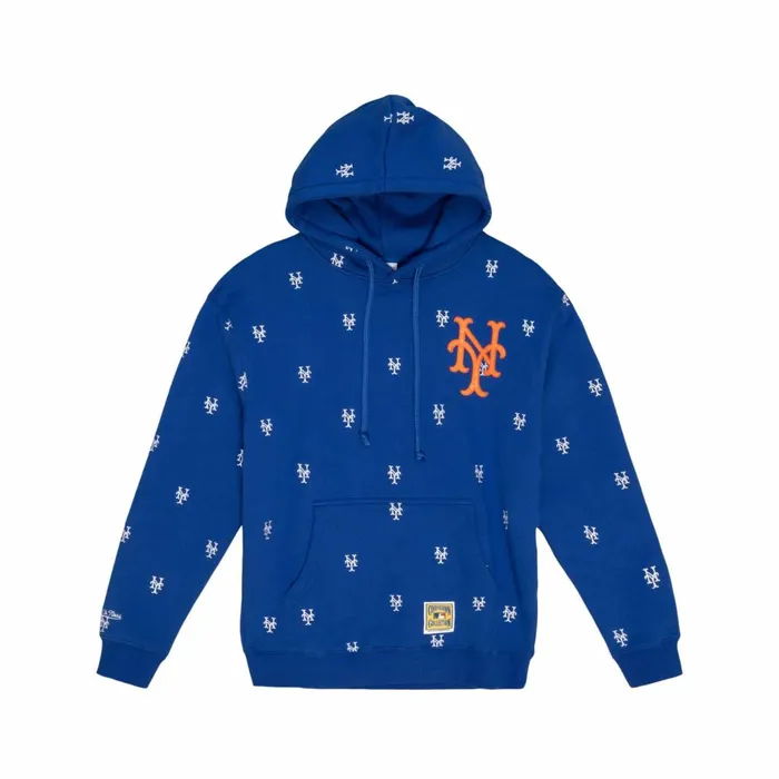 Men039s Hoodies and Sweatshirts Mitchell and Ness MLB Repeat Hoody New York Mets Men039s Hoodies and Sweatshirts Mitchell and Ness MLB Repeat Hoody New York Mets