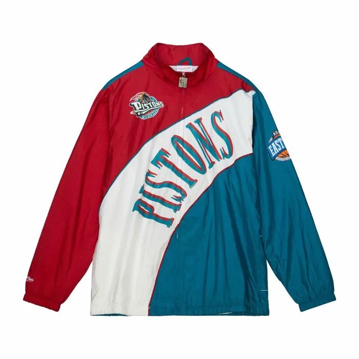 Men039s Jackets and Outerwear Mitchell and Ness Arched Retro Lined Windbreaker Detroit Pistons Men039s Jackets and Outerwear Mitchell and Ness Arched Retro Lined Windbreaker Detroit Pistons