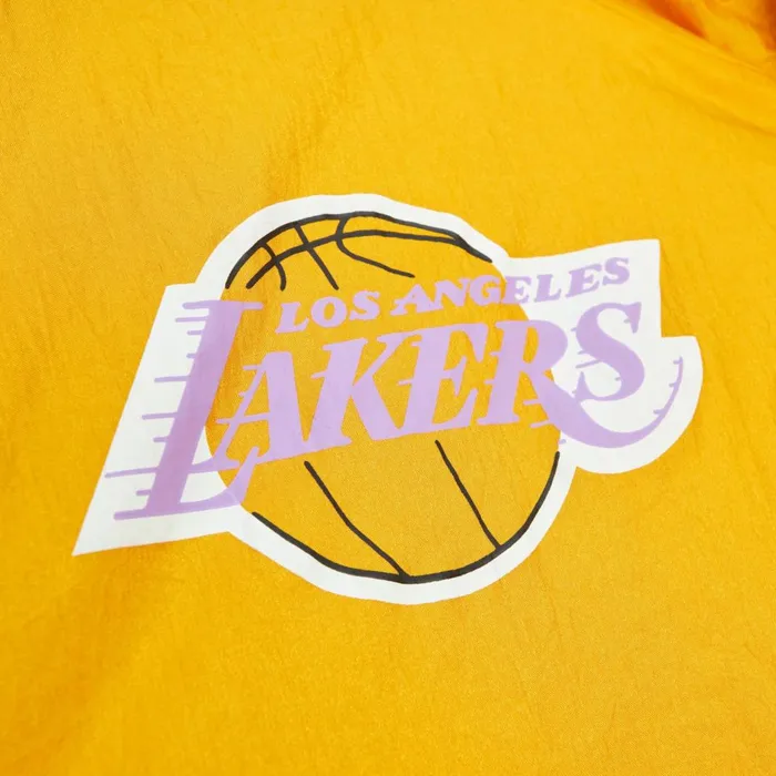 Men039s Jackets and Outerwear Mitchell and Ness Arched Retro Lined Windbreaker Los Angeles Lakers Men039s Jackets and Outerwear Mitchell and Ness Arched Retro Lined Windbreaker Los Angeles Lakers