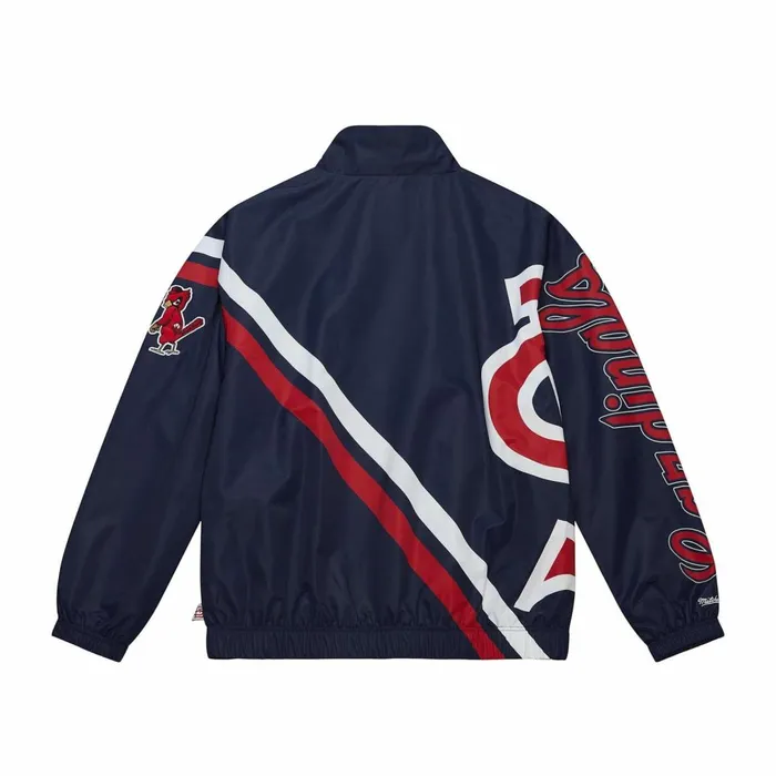 Men039s Jackets and Outerwear Mitchell and Ness Exploded Logo Warm Up Jacket St Louis Cardinals Men039s Jackets and Outerwear Mitchell and Ness Exploded Logo Warm Up Jacket St Louis Cardinals