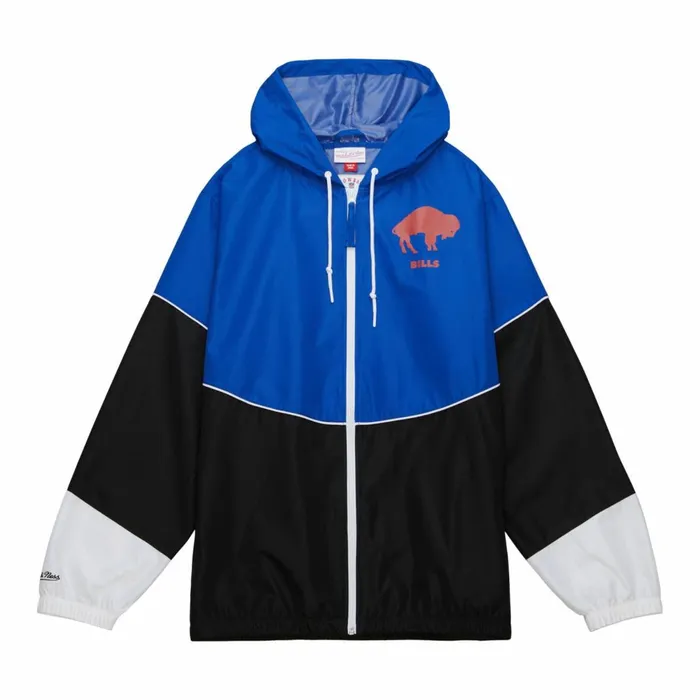 Men039s Jackets and Outerwear Mitchell and Ness Home Team Lightweight Windbreaker Buffalo Bills Men039s Jackets and Outerwear Mitchell and Ness Home Team Lightweight Windbreaker Buffalo Bills