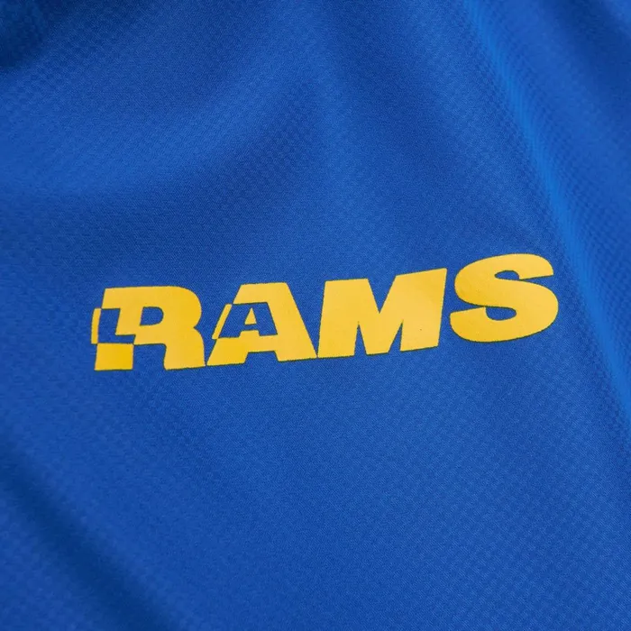 Men039s Jackets and Outerwear Mitchell and Ness Home Team Lightweight Windbreaker Los Angeles Rams Men039s Jackets and Outerwear Mitchell and Ness Home Team Lightweight Windbreaker Los Angeles Rams