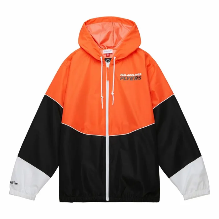 Men039s Jackets and Outerwear Mitchell and Ness Home Team Lightweight Windbreaker Philadelphia Flyers Men039s Jackets and Outerwear Mitchell and Ness Home Team Lightweight Windbreaker Philadelphia Flyers