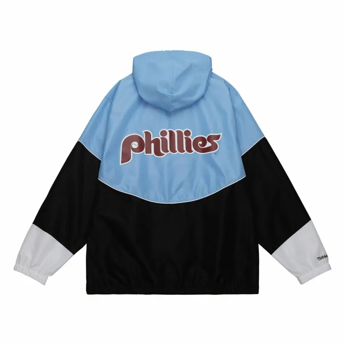 Men039s Jackets and Outerwear Mitchell and Ness Home Team Lightweight Windbreaker Philadelphia Phillies Men039s Jackets and Outerwear Mitchell and Ness Home Team Lightweight Windbreaker Philadelphia Phillies