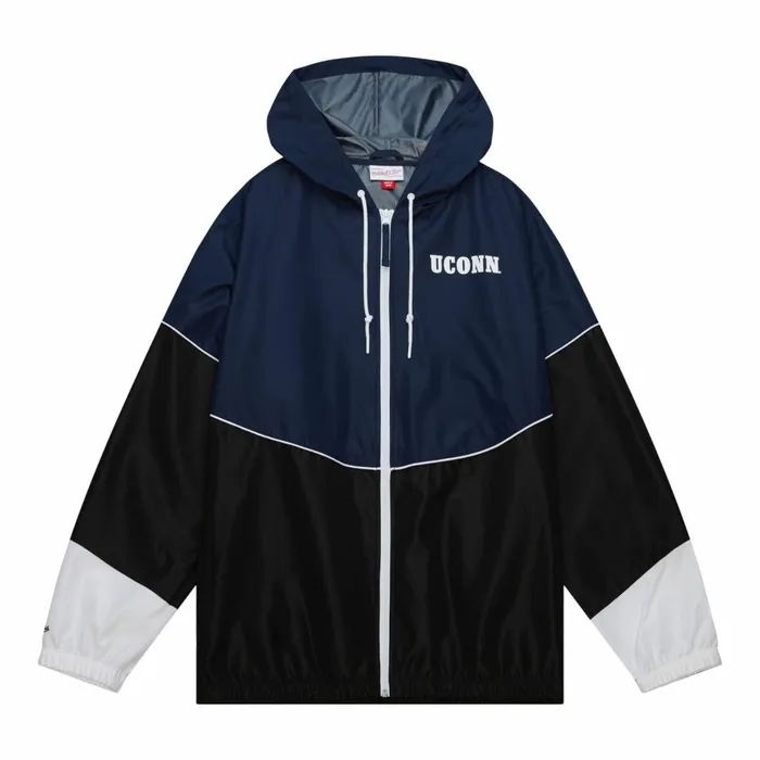 Men039s Jackets and Outerwear Mitchell and Ness Home Team Lightweight Windbreaker University Of Connecticut Men039s Jackets and Outerwear Mitchell and Ness Home Team Lightweight Windbreaker University Of Connecticut