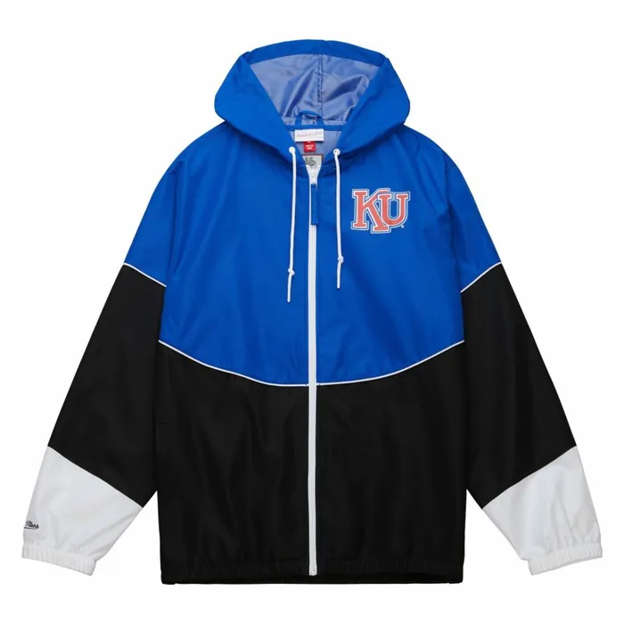 Men039s Jackets and Outerwear Mitchell and Ness Home Team Lightweight Windbreaker University Of Kansas Men039s Jackets and Outerwear Mitchell and Ness Home Team Lightweight Windbreaker University Of Kansas