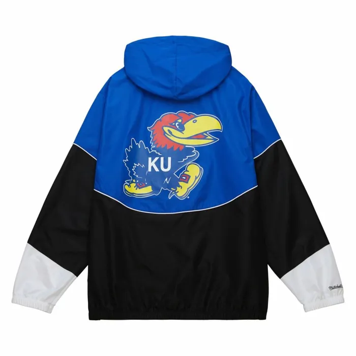 Men039s Jackets and Outerwear Mitchell and Ness Home Team Lightweight Windbreaker University Of Kansas Men039s Jackets and Outerwear Mitchell and Ness Home Team Lightweight Windbreaker University Of Kansas