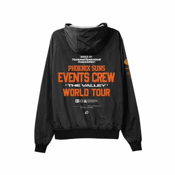 Men039s Jackets and Outerwear Mitchell and Ness MandN X BR Crew Jacket Phoenix Suns Men039s Jackets and Outerwear Mitchell and Ness MandN X BR Crew Jacket Phoenix Suns
