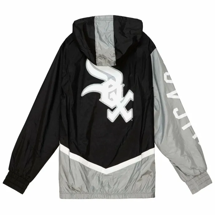 Men039s Jackets and Outerwear Mitchell and Ness Undeniable Full Zip Windbreaker Chicago White Sox Men039s Jackets and Outerwear Mitchell and Ness Undeniable Full Zip Windbreaker Chicago White Sox