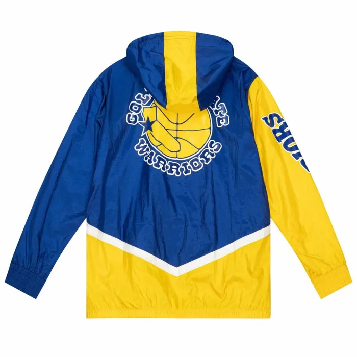 Men039s Jackets and Outerwear Mitchell and Ness Undeniable Full Zip Windbreaker Golden State Warriors Men039s Jackets and Outerwear Mitchell and Ness Undeniable Full Zip Windbreaker Golden State Warriors