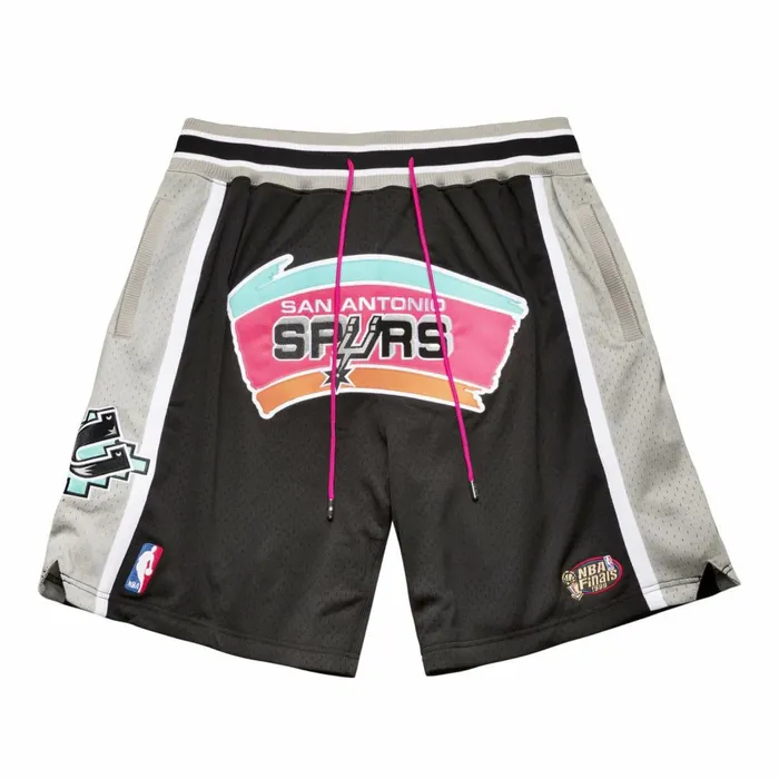 Men039s Just Don Mitchell and Ness Just Don 90s Shorts San Antonio Spurs 199899 Men039s Just Don Mitchell and Ness Just Don 90s Shorts San Antonio Spurs 199899