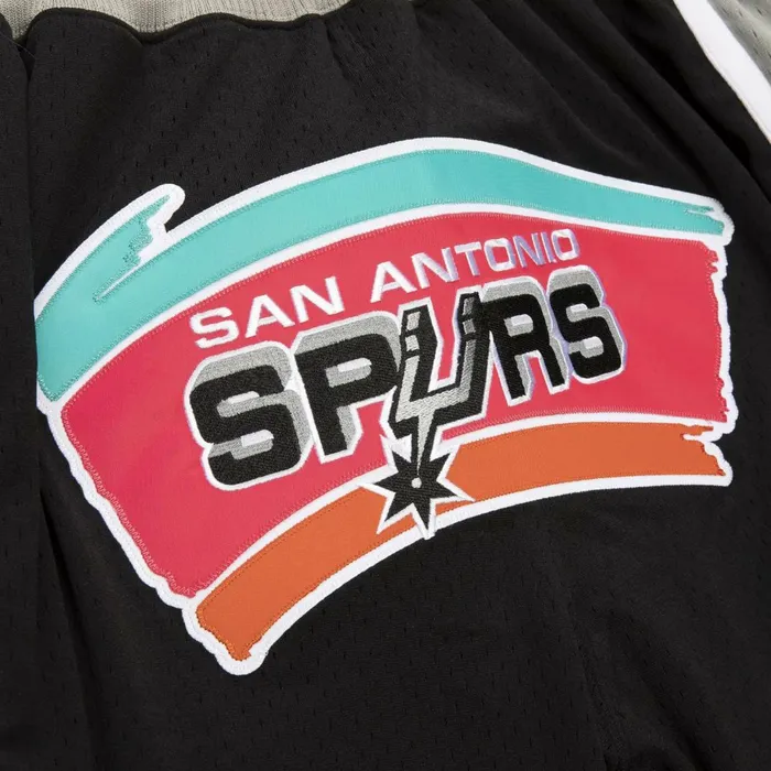 Men039s Just Don Mitchell and Ness Just Don 90s Shorts San Antonio Spurs 199899 Men039s Just Don Mitchell and Ness Just Don 90s Shorts San Antonio Spurs 199899