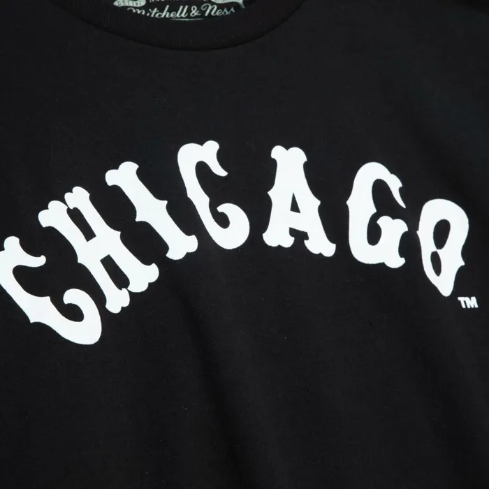 Men039s MLB Mitchell and Ness Chicago Arched Long Sleeve Chicago White Sox Men039s MLB Mitchell and Ness Chicago Arched Long Sleeve Chicago White Sox
