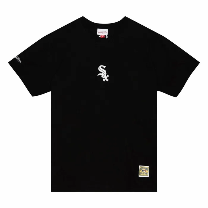 Men039s MLB Mitchell and Ness Insignia SS Tee Chicago White Sox