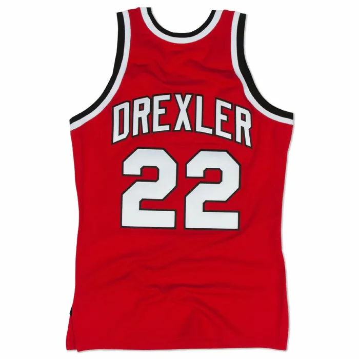 Men039s NBA Authentic Mitchell and Ness Clyde Drexler 198384 Authentic Jersey Portland Trail Blazers Men039s NBA Authentic Mitchell and Ness Clyde Drexler 198384 Authentic Jersey Portland Trail Blazers
