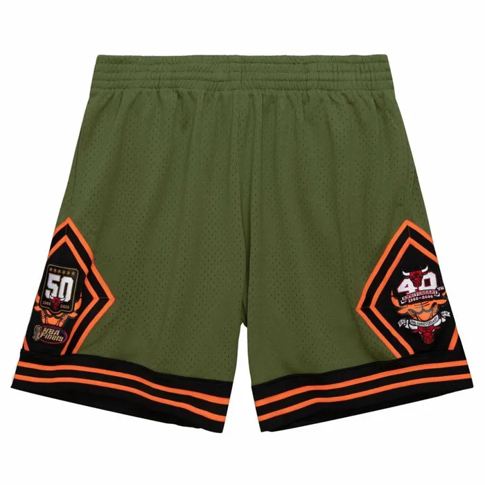 Men039s NBA Swingman Mitchell and Ness Flight Swingman Chicago Bulls 199798 Shorts Men039s NBA Swingman Mitchell and Ness Flight Swingman Chicago Bulls 199798 Shorts