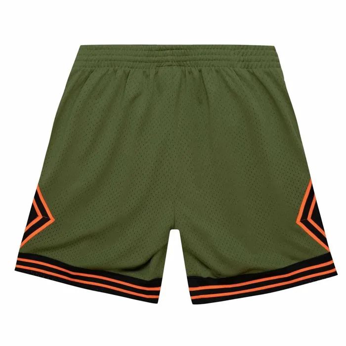 Men039s NBA Swingman Mitchell and Ness Flight Swingman Chicago Bulls 199798 Shorts Men039s NBA Swingman Mitchell and Ness Flight Swingman Chicago Bulls 199798 Shorts