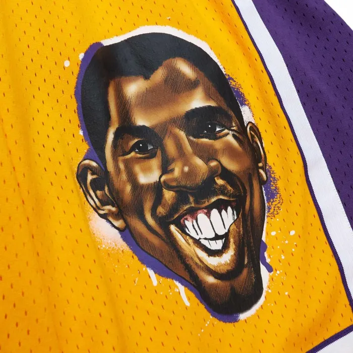 Men039s NBA Swingman Mitchell and Ness LA Showtime Shorts Los Angeles Lakers Magic Johnson Men039s NBA Swingman Mitchell and Ness LA Showtime Shorts Los Angeles Lakers Magic Johnson