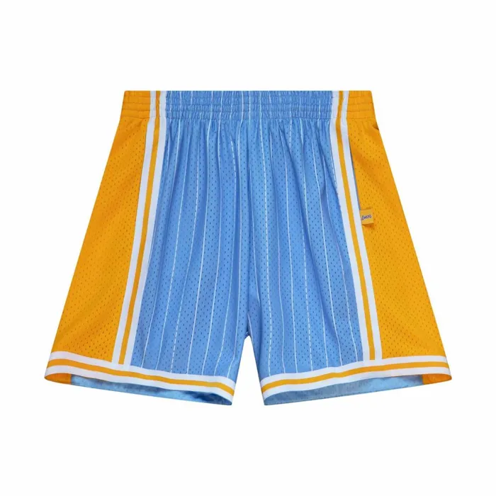 Men039s NBA Swingman Mitchell and Ness MandN X Uninterrupted Swingman Los Angeles Lakers 198485 Shorts Men039s NBA Swingman Mitchell and Ness MandN X Uninterrupted Swingman Los Angeles Lakers 198485 Shorts