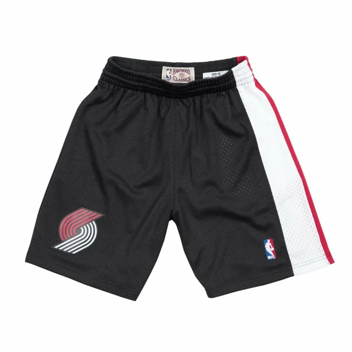 Men039s NBA Swingman Mitchell and Ness Reload Swingman Portland Trail Blazers Road 199900 Shorts Men039s NBA Swingman Mitchell and Ness Reload Swingman Portland Trail Blazers Road 199900 Shorts