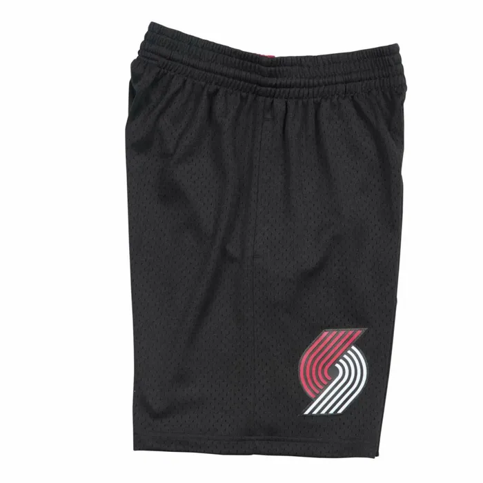 Men039s NBA Swingman Mitchell and Ness Reload Swingman Portland Trail Blazers Road 199900 Shorts Men039s NBA Swingman Mitchell and Ness Reload Swingman Portland Trail Blazers Road 199900 Shorts
