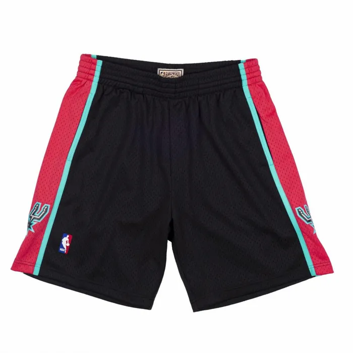 Men039s NBA Swingman Mitchell and Ness Reload Swingman San Antonio Spurs 199899 Shorts Men039s NBA Swingman Mitchell and Ness Reload Swingman San Antonio Spurs 199899 Shorts