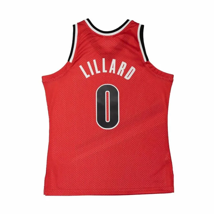 Men039s NBA Swingman Mitchell and Ness Swingman Damian Lillard Portland Trail Blazers Alternate 201213 Jersey Men039s NBA Swingman Mitchell and Ness Swingman Damian Lillard Portland Trail Blazers Alternate 201213 Jersey